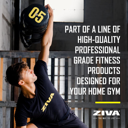 Power Sandbag – Pre-Weighted Training Bag with Multiple Handles for Full-Body Strength & Conditioning – Heavy-Duty, No-Fill Needed (10–50 Lb)